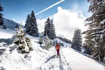 Snowshoe trail - Boucle des Blattes