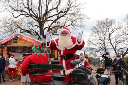 Départ du Père Noël vers le Pôle Nord