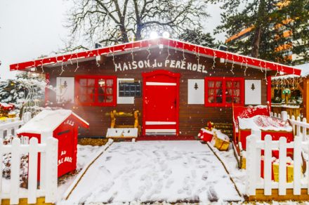 Rencontrer le Père Noël dans sa maison du Belvédère