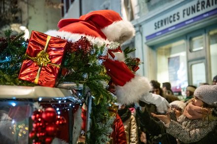 Arrivée du Père Noël