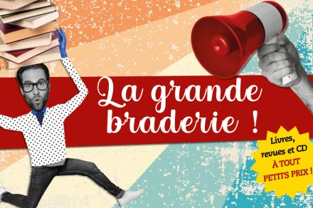 La grande braderie à la médiathèque !