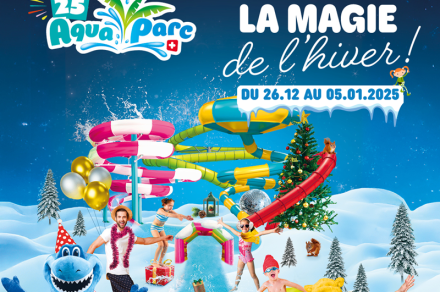 Glissez dans la magie de l'hiver à Aquaparc